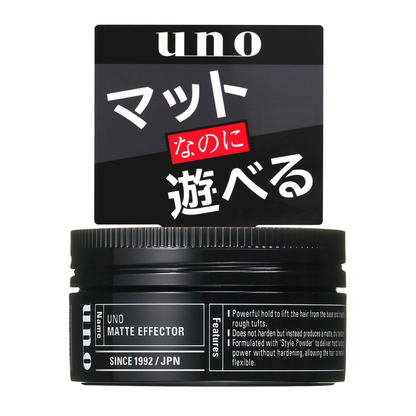 Uno Hair Wax Matte Effector 80g
