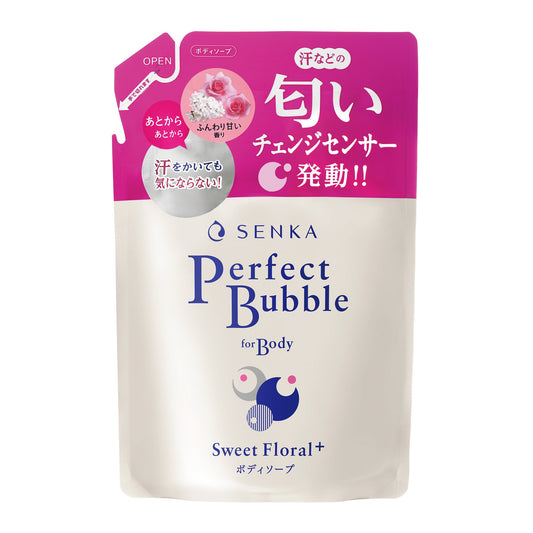 Senka Perfect Bubble for Body Sweer Floral+ Refill