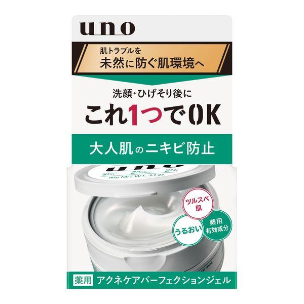 Uno Acne Care Perfection Gel, Facial Moisturizer, 3.1 oz